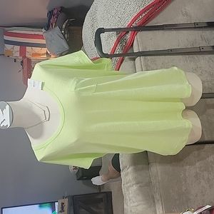 Loft green linen shirt